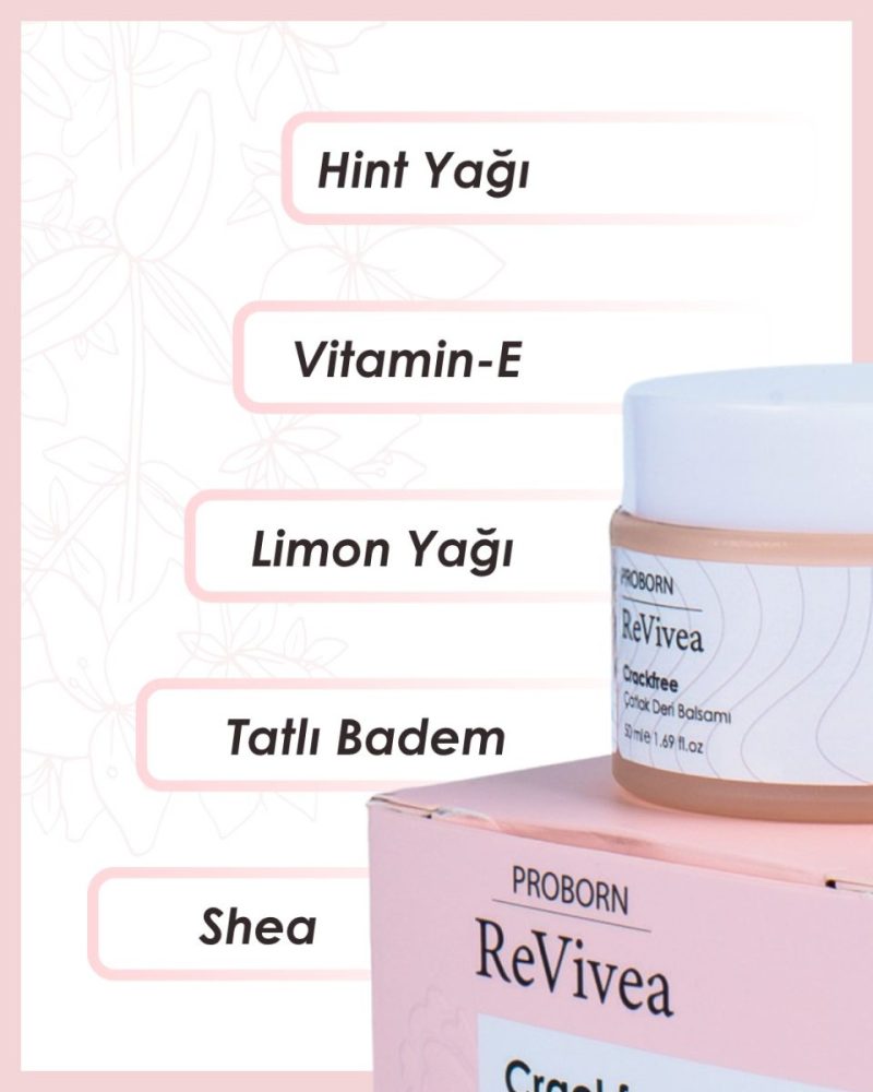 Proborn Revivea Çatlak Deri Balsamı(Crackfree) 50m - Görsel 3