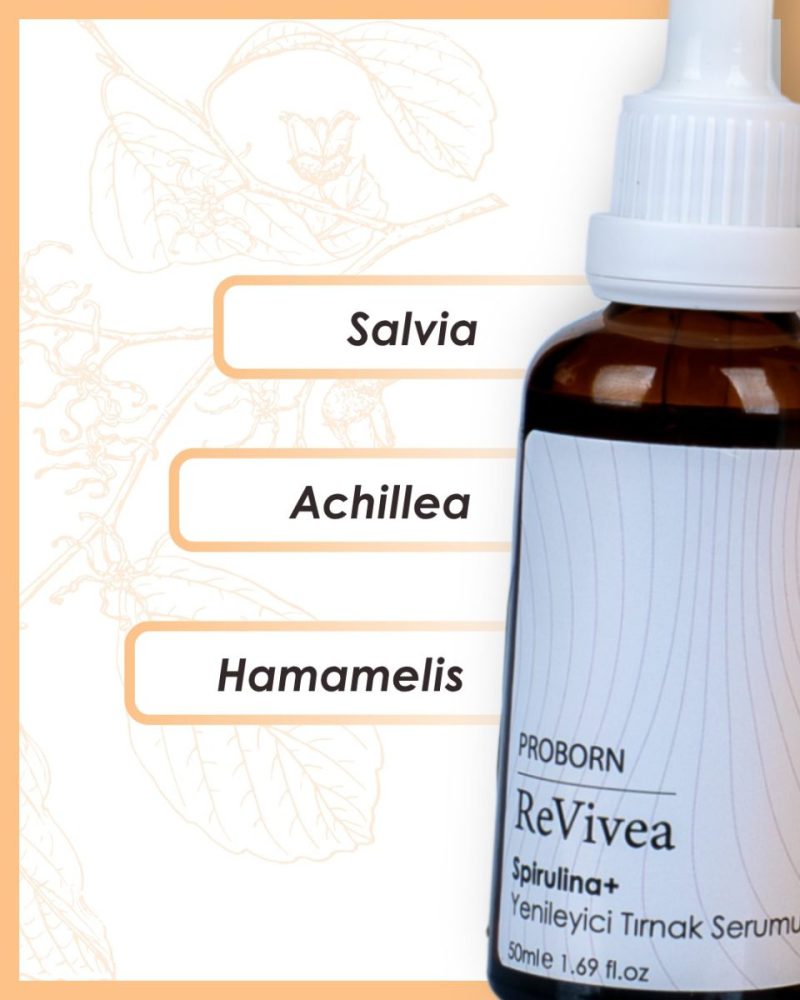 Proborn Revivea Yenileyici Tırnak Serumu(Spirulina - Görsel 3