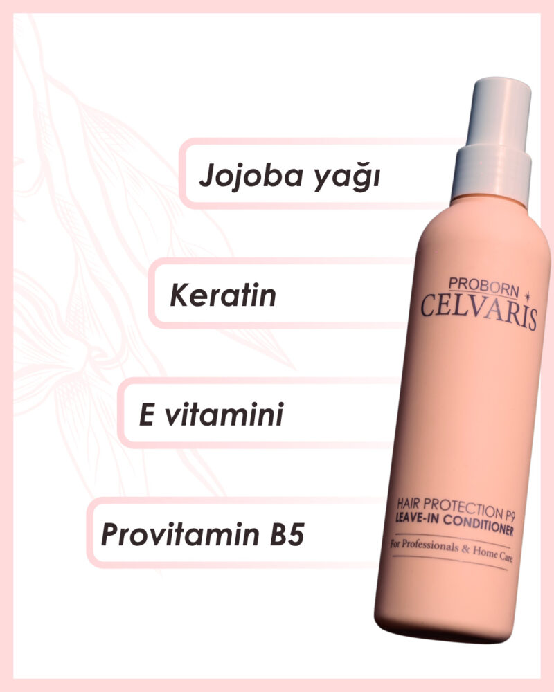 Proborn Celvaris P9 Leave-In Hair Cream 200 ml - Görsel 3